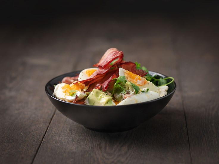 Fimmtudagur – Avókadósalat með eggjum