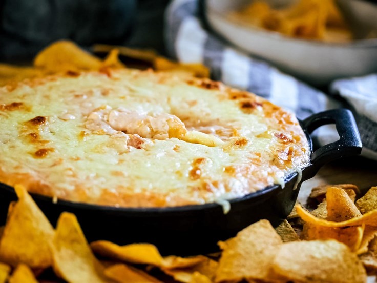 Laugardagur - Mexíkósk partýídýfa með cheddar osti