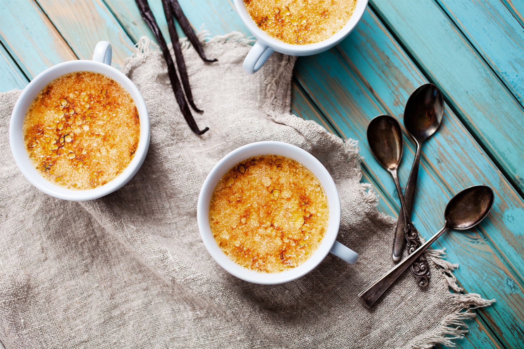 Creme brulee eftirréttur