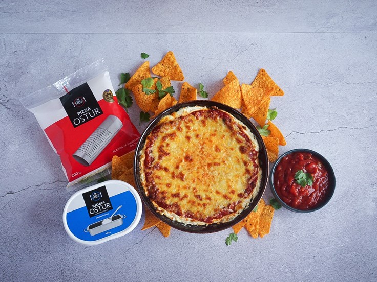 Laugardagur – Heit rjómaostaídýfa - Eðla