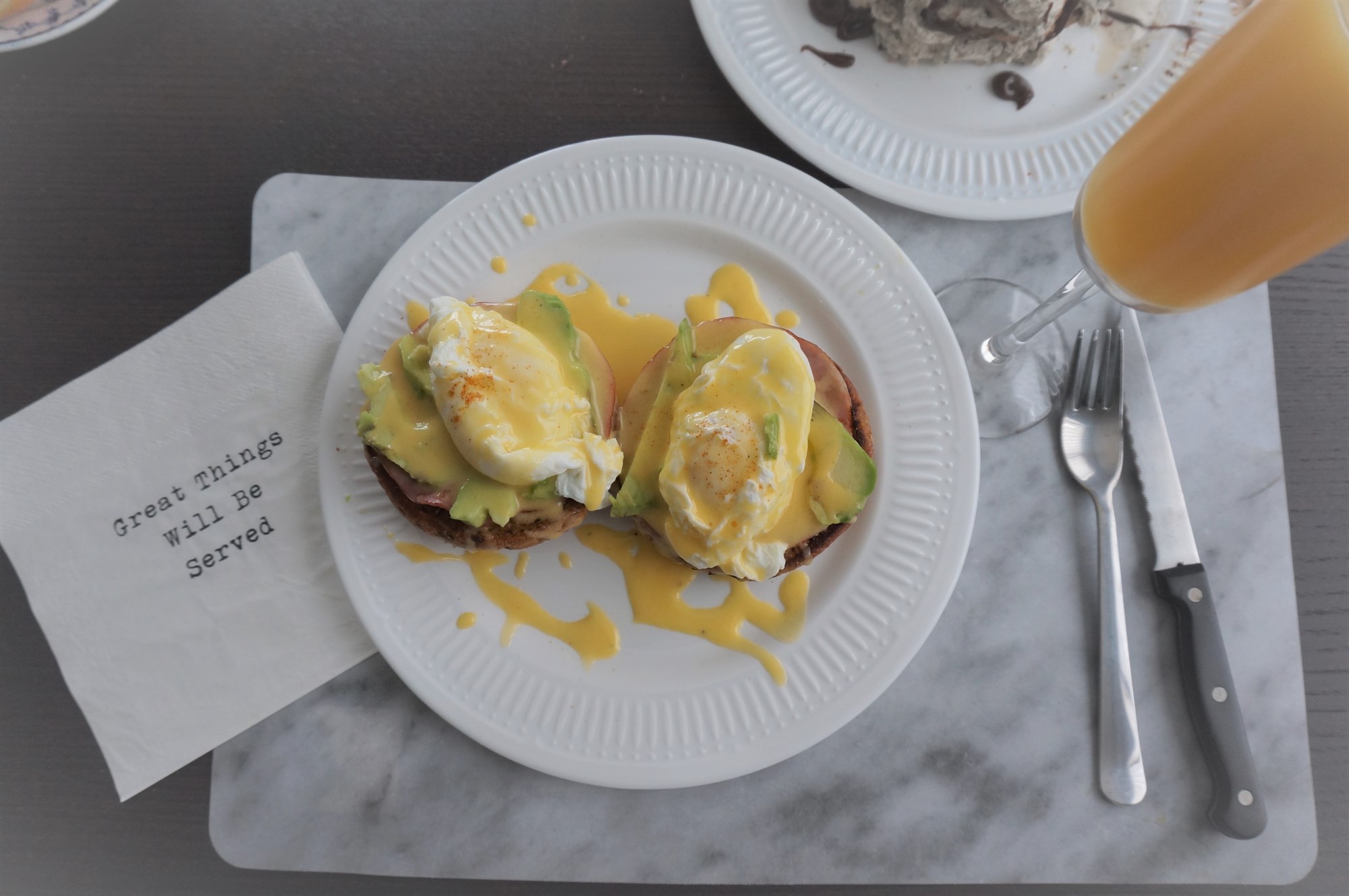 Egg benedict