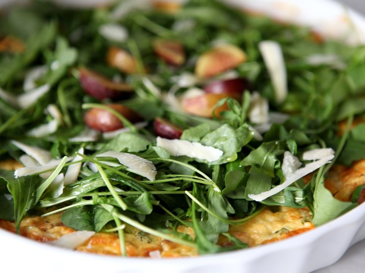 Þriðjudagur – Eggjakaka í ofni með beikoni, vorlauk