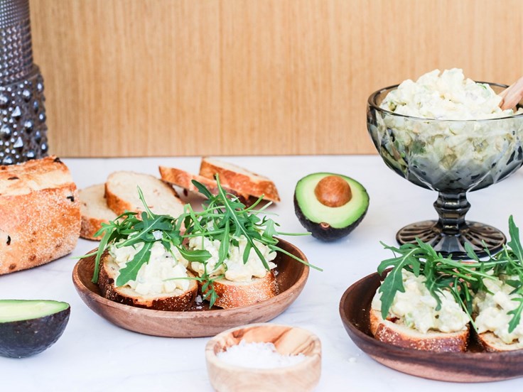 Sunnudagur – Eggjasalat með grískri jógúrt og avocado