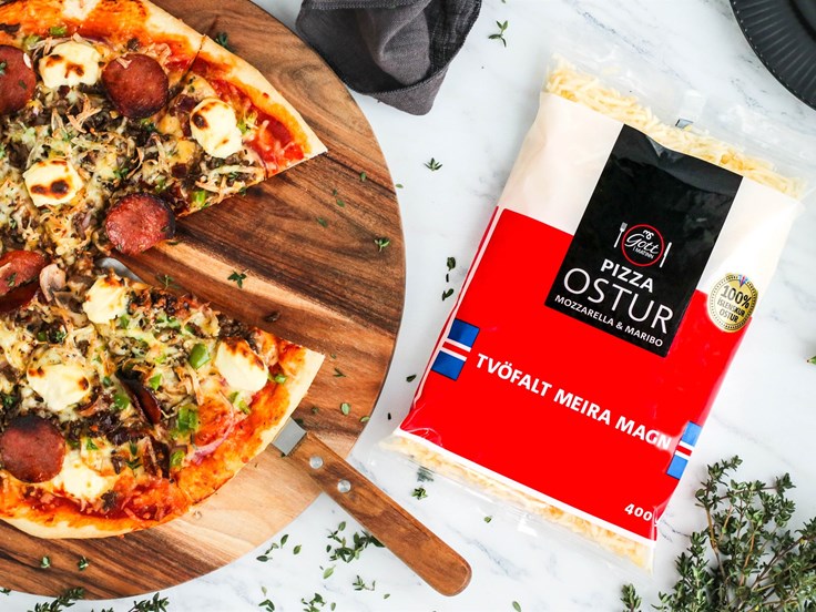 Föstudagur - Ein með öllu pizza