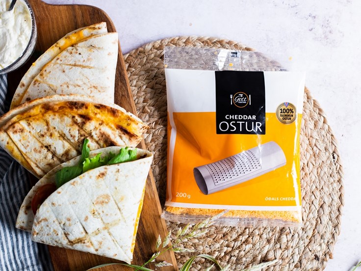 Þriðjudagur – Einfaldar tortillur með hakki og osti