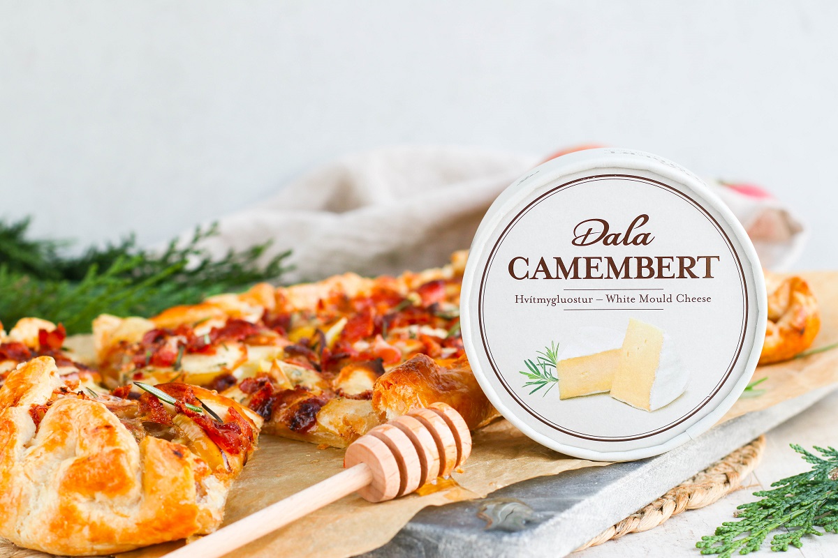 Eplabaka með Dala Camembert