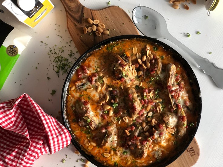 Fimmtudagur - Kjúklingarétturinn Fljúgandi Jakob