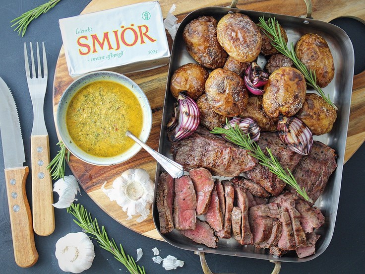 Sunnudagur – Stórkostlegt kúrekasmjör fyrir steikina