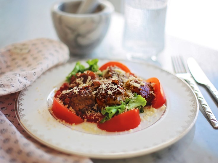 Mánudagur - Ítalskar kjötbollur