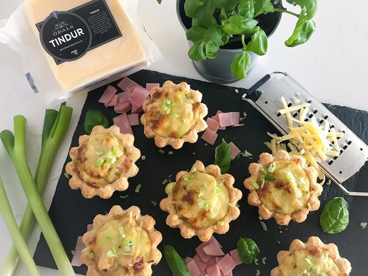 Mánudagur - Hátíðar tartalettur með Óðals Tindi