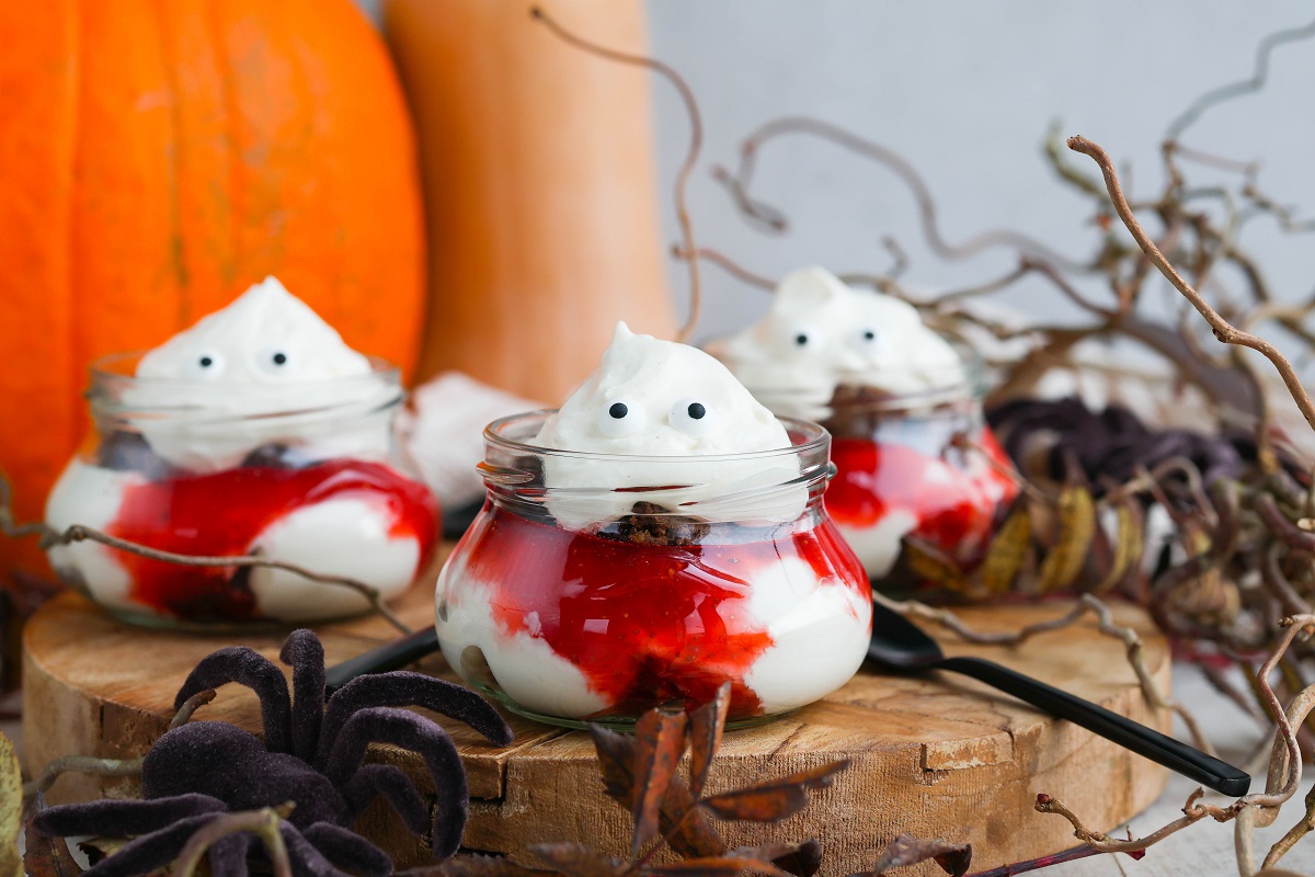 Hrekkjavöku draugadesert