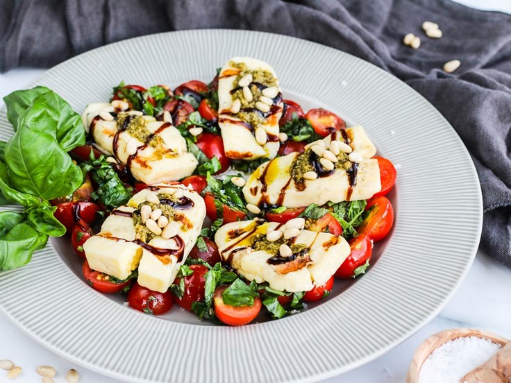 Fimmtudagur - Ítalskt salat með Grillosti