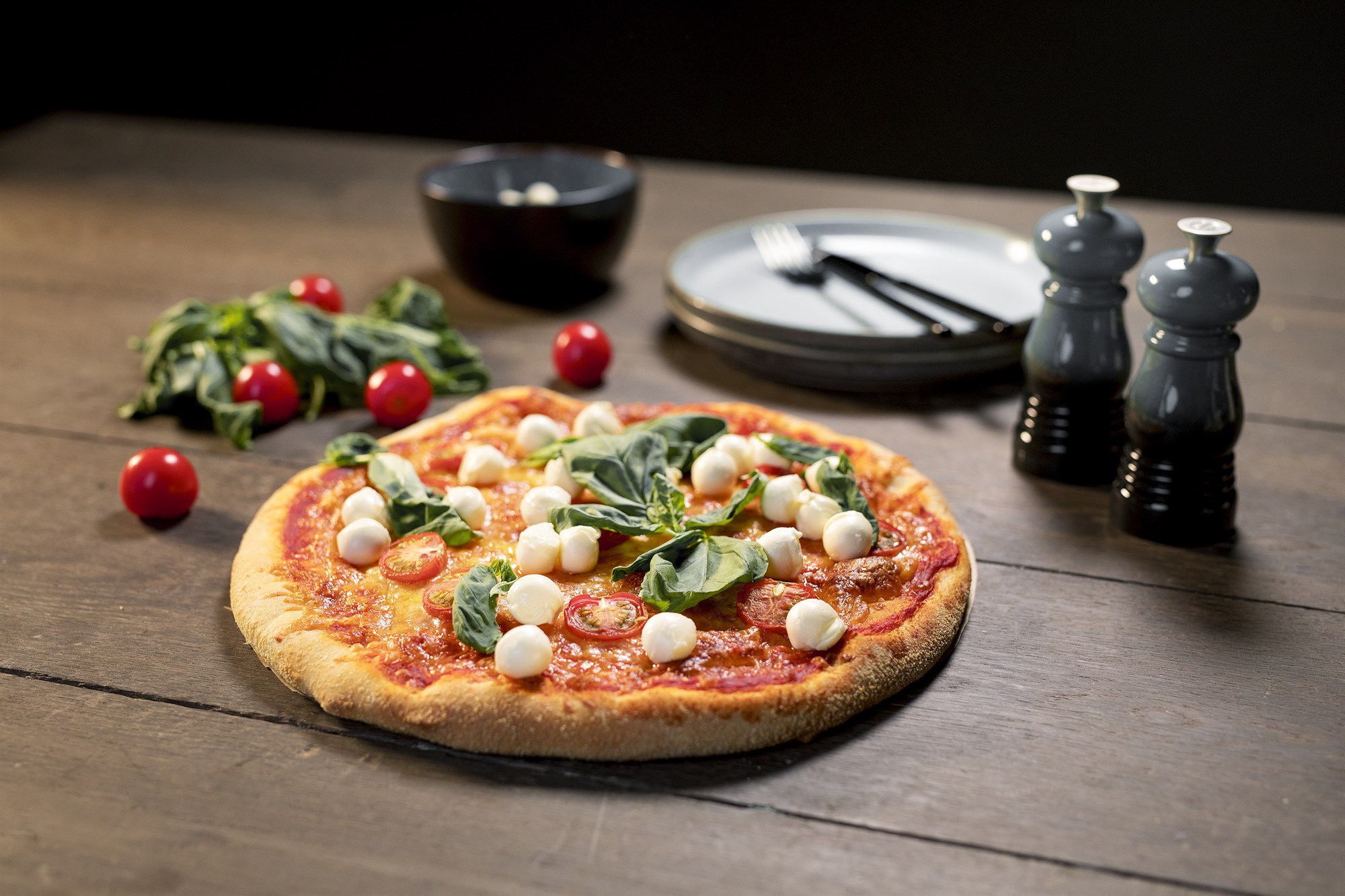 Ítölsk mozzarella pizza