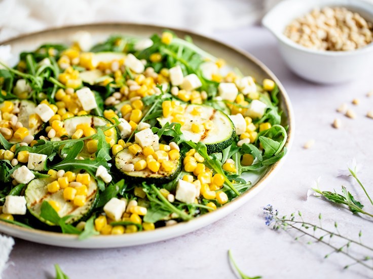Fimmtudagur – Einfalt og einstaklega gott kúrbíts salat