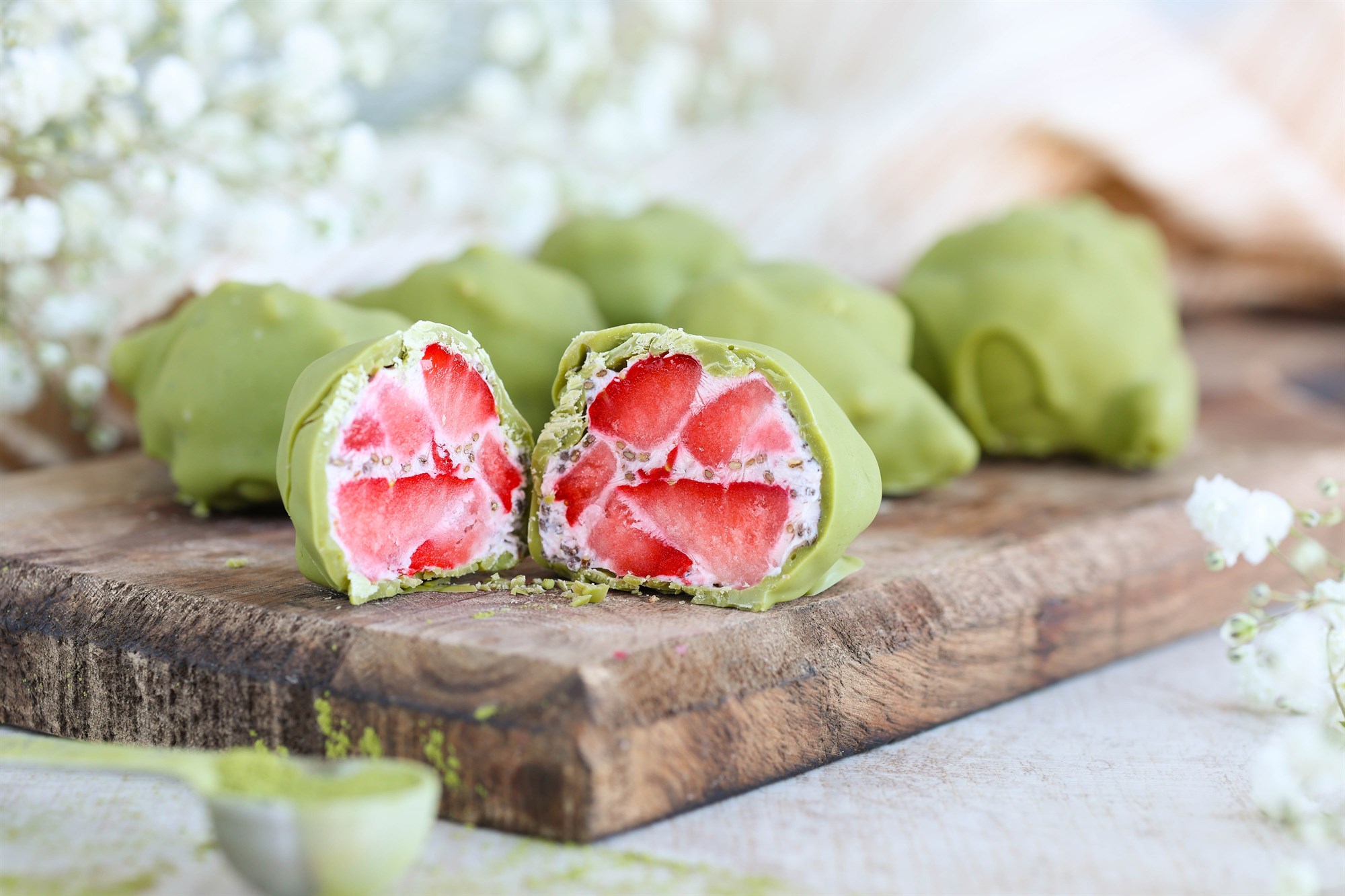 Matcha molar með Ísey skyri