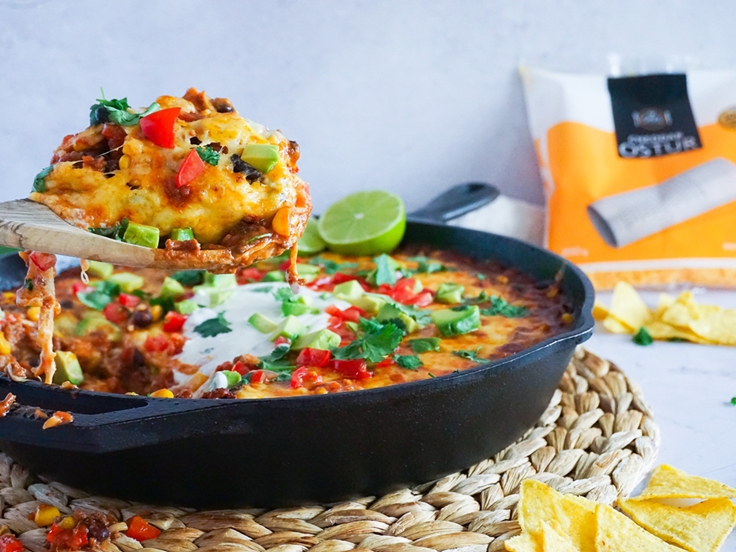 Fimmtudagur - Mexíkó panna með hakki og cheddar