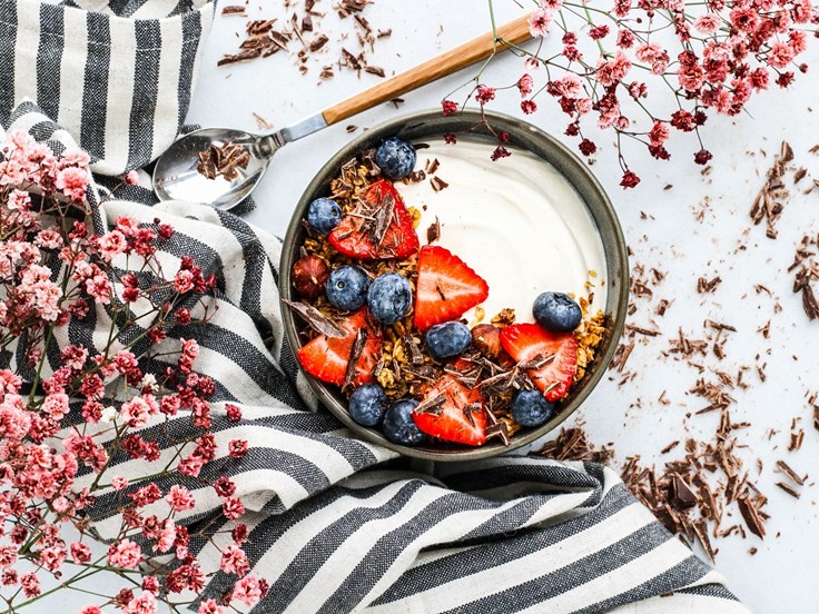 Laugardagur - Morgunverðarskál með grískri jógúrt