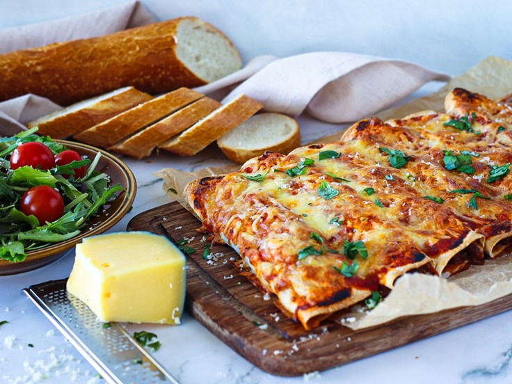 Miðvikudagur – Ofnbakaðar lasanja rúllur sem öll fjölskyldan elskar