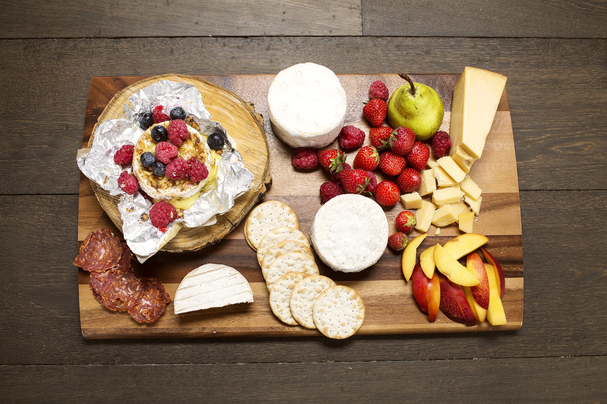 Ostabakki með bökuðum Camembert