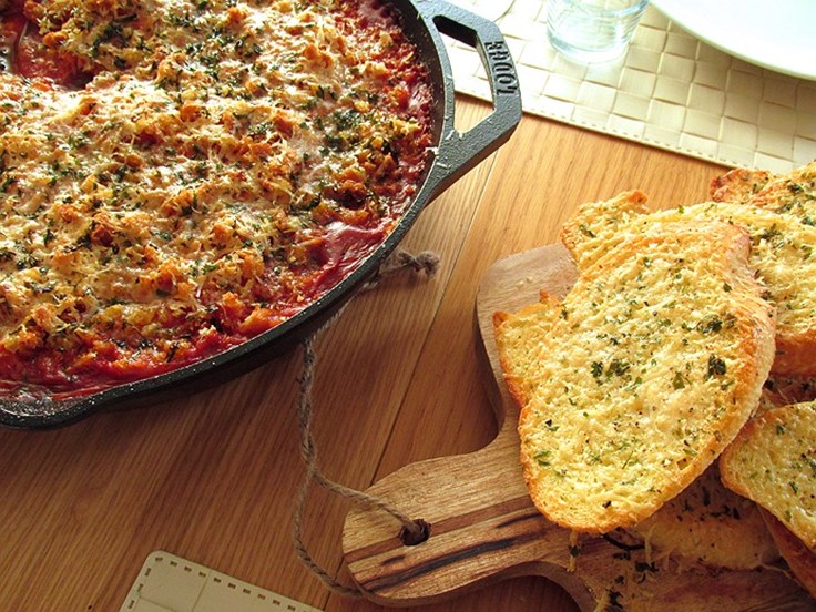 Sunnudagur - Parmesan kjúklingaréttur