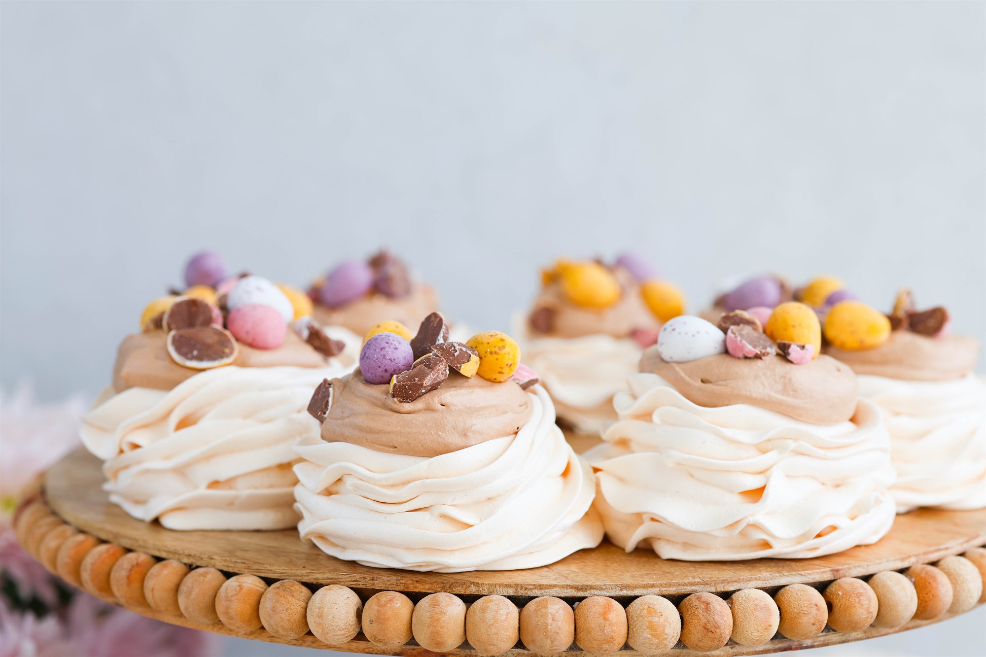 Marengskrans með súkkulaðirjóma