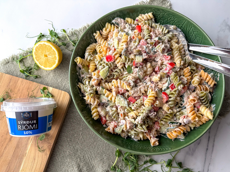 Þriðjudagur - Próteinríkt pastasalat