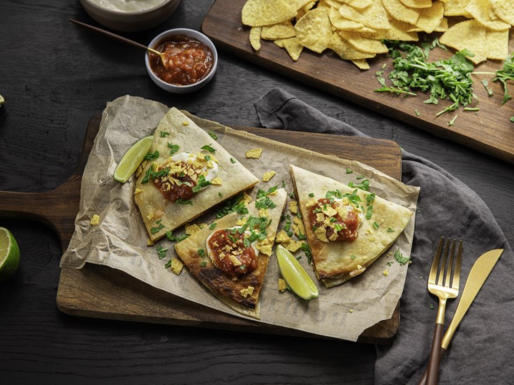 Þriðjudagur – Quesadillas með Óðalsostum