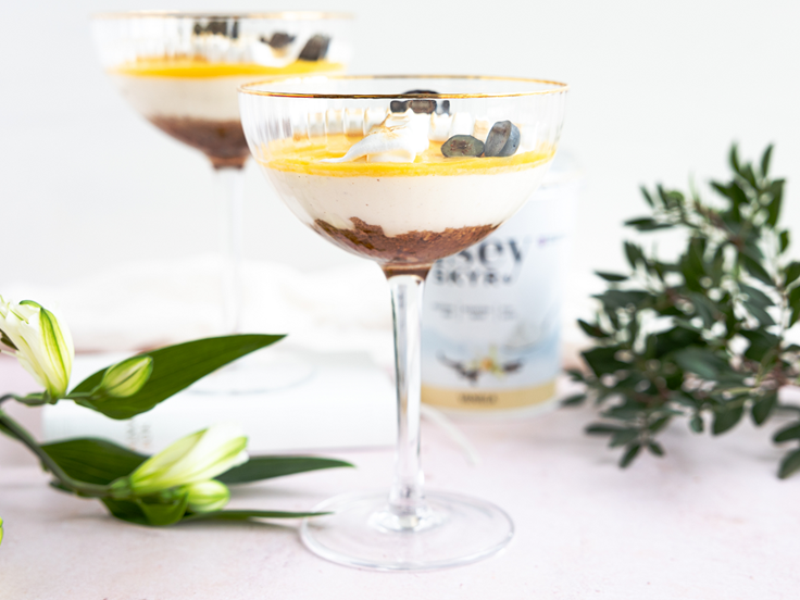 Laugardagur - Skyr með hvítu súkkulaði og sítrónu