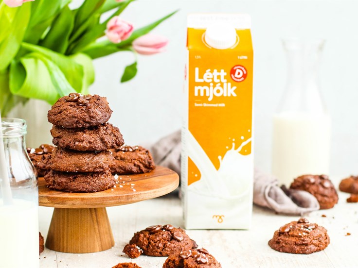 Miðvikudagur – Súkkulaðibitakökur með ískaldri mjólk