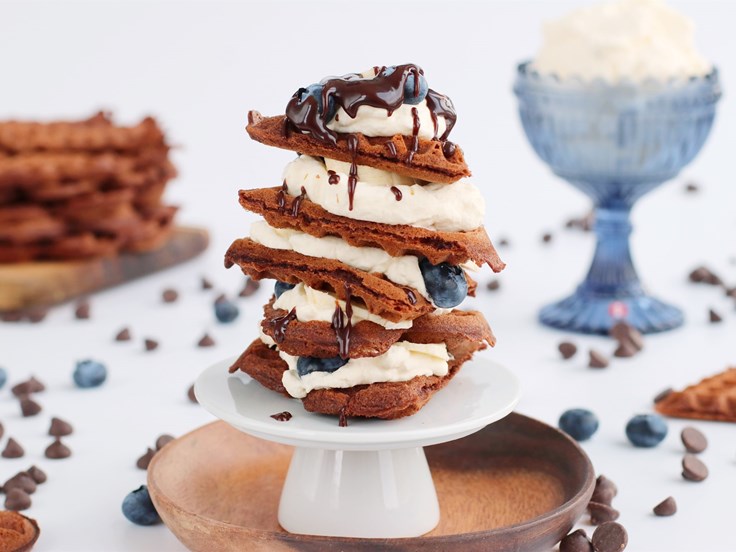 Laugardagur – Súkkulaðivöfflur