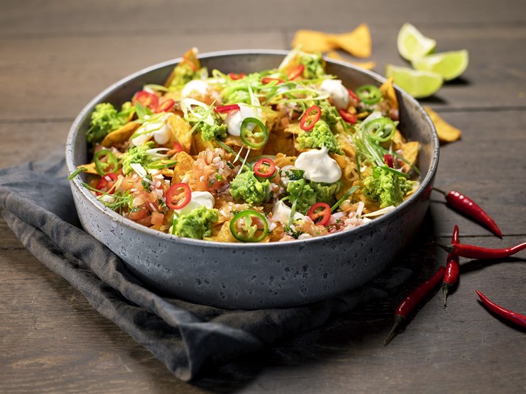 Fimmtudagur - Súper nachos fyrir Eurovision partýið