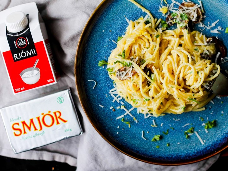 Miðvikudagur – Sveppapasta sem slær í gegn