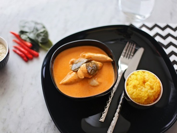 Fimmtudagur - Tælensk kjúklingasúpa með rjómaosti