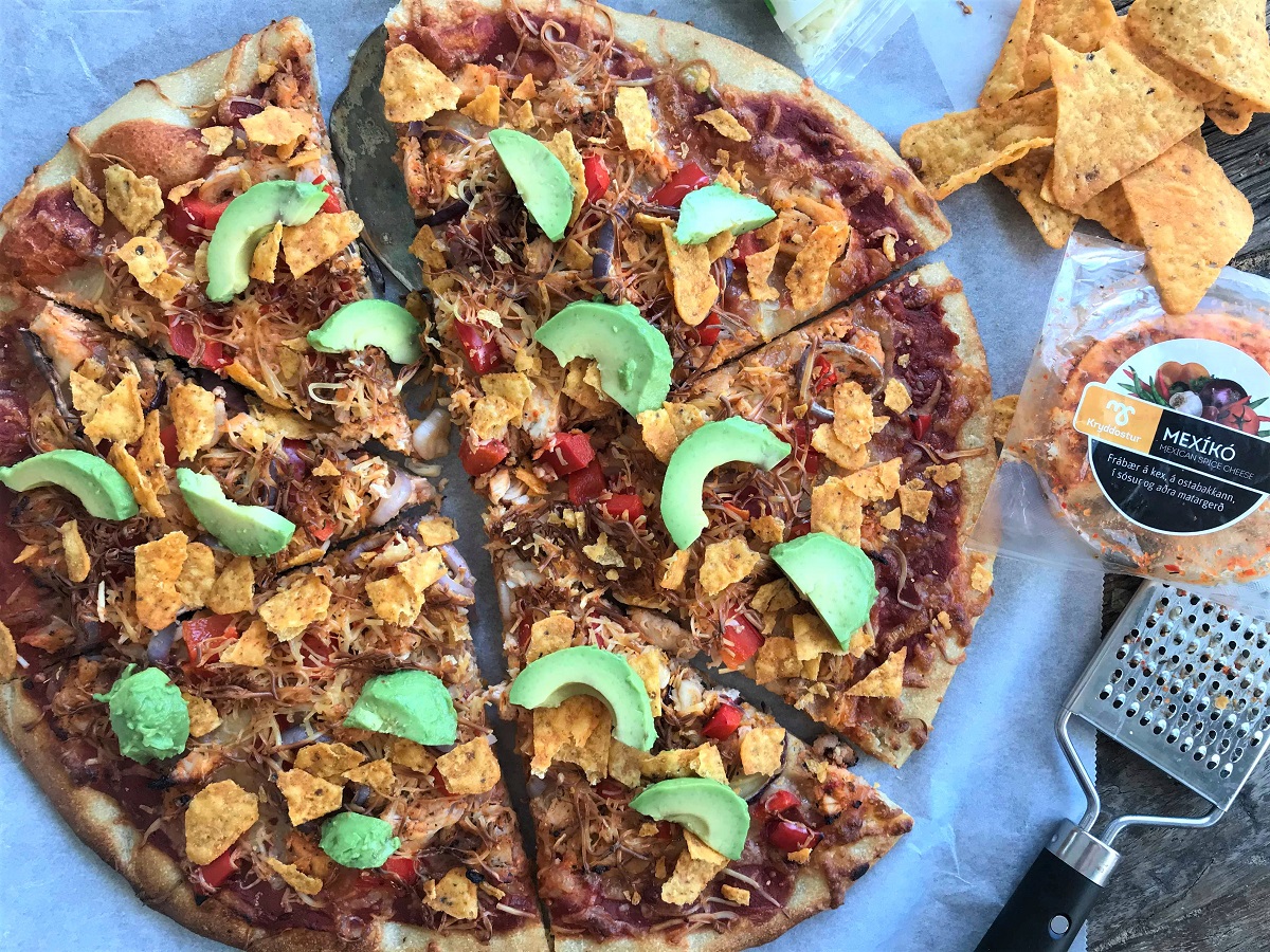 Tex mex pizza