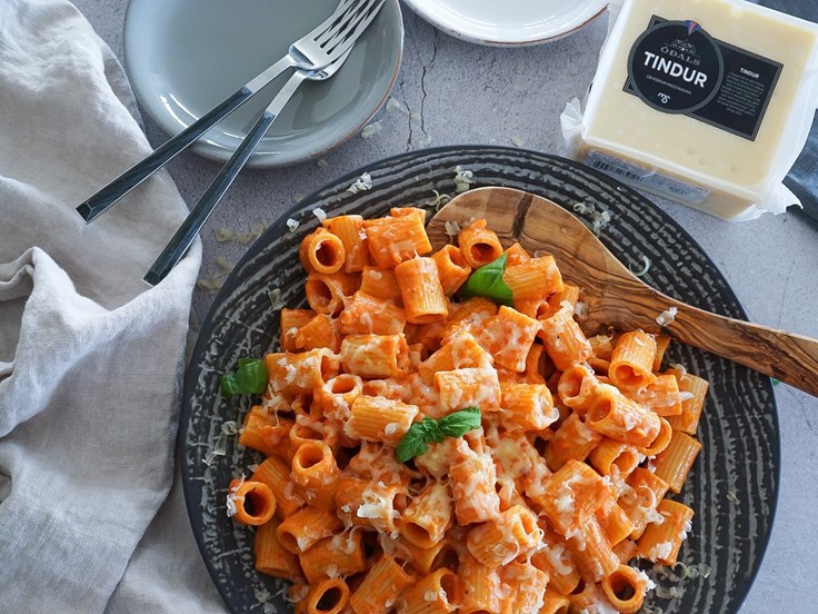 Miðvikudagur - Rjómalangað vodka pasta